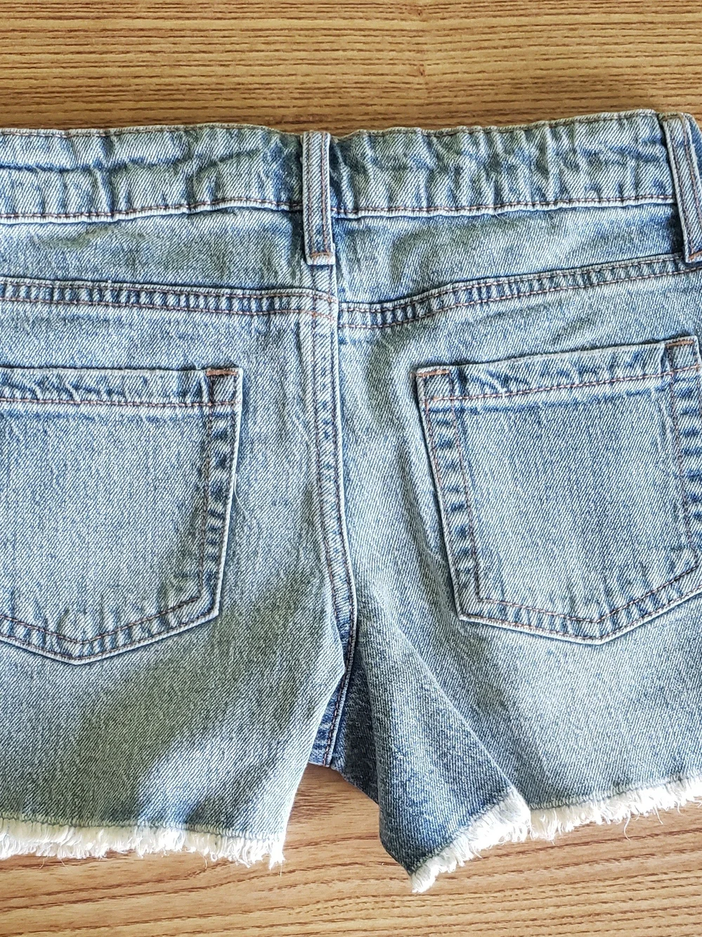 art class Light Blue Denim Distressed Girls' Shorts